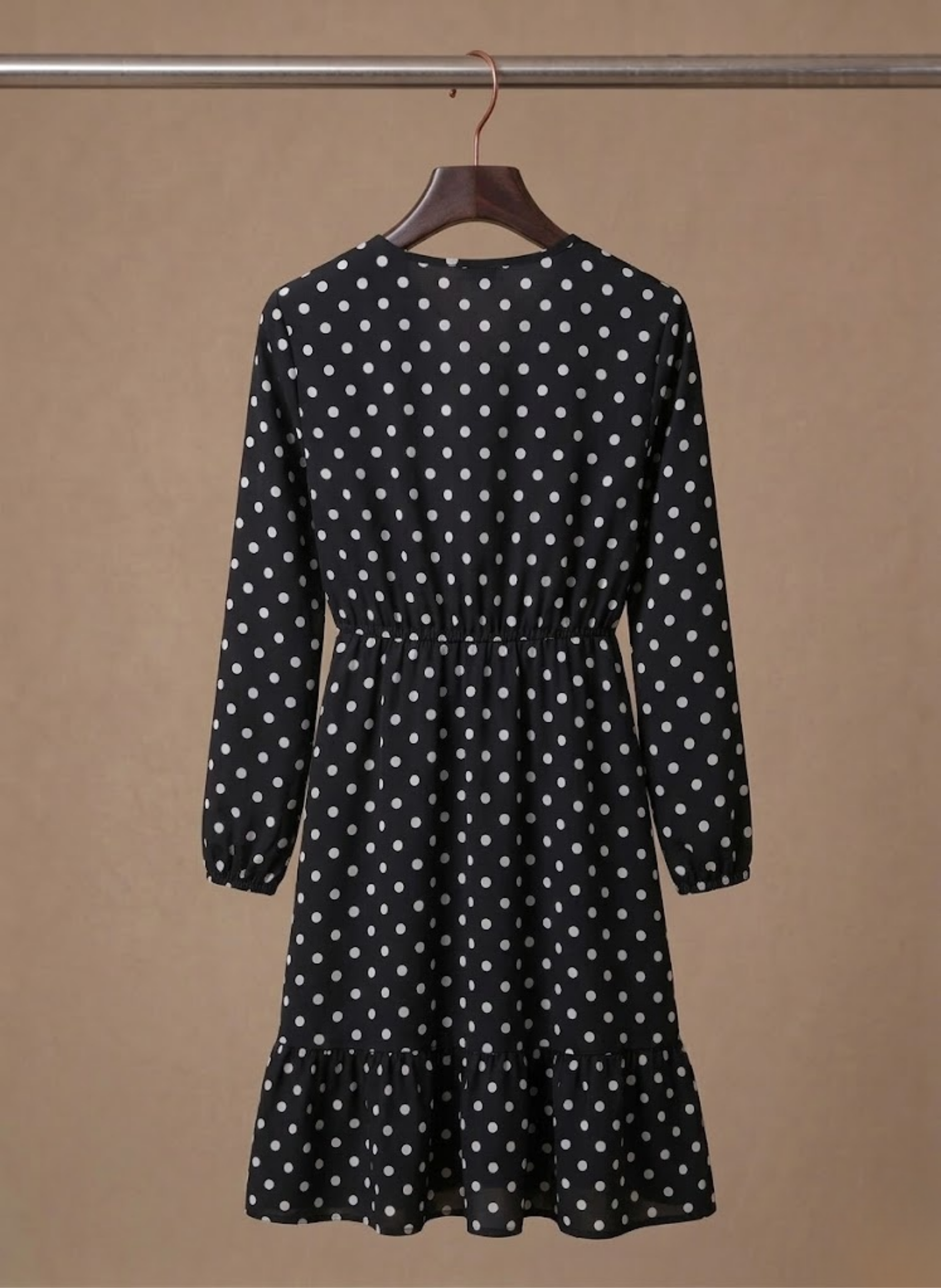 Areleon | Women’s Polka Dot Mini Dress Lightweight Comfortable Summer Dress