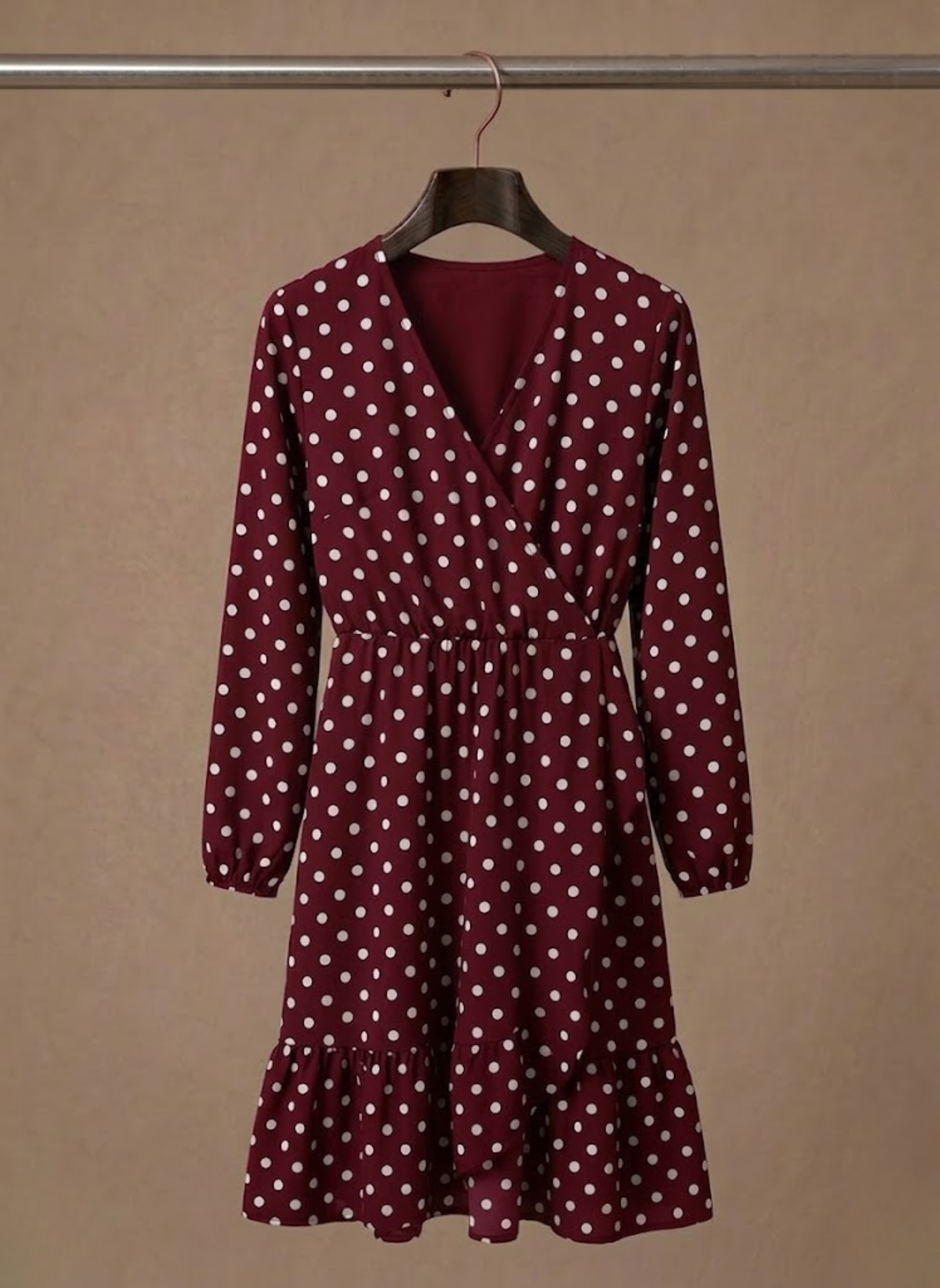 Areleon | Women’s Polka Dot Mini Dress Lightweight Comfortable Summer Dress