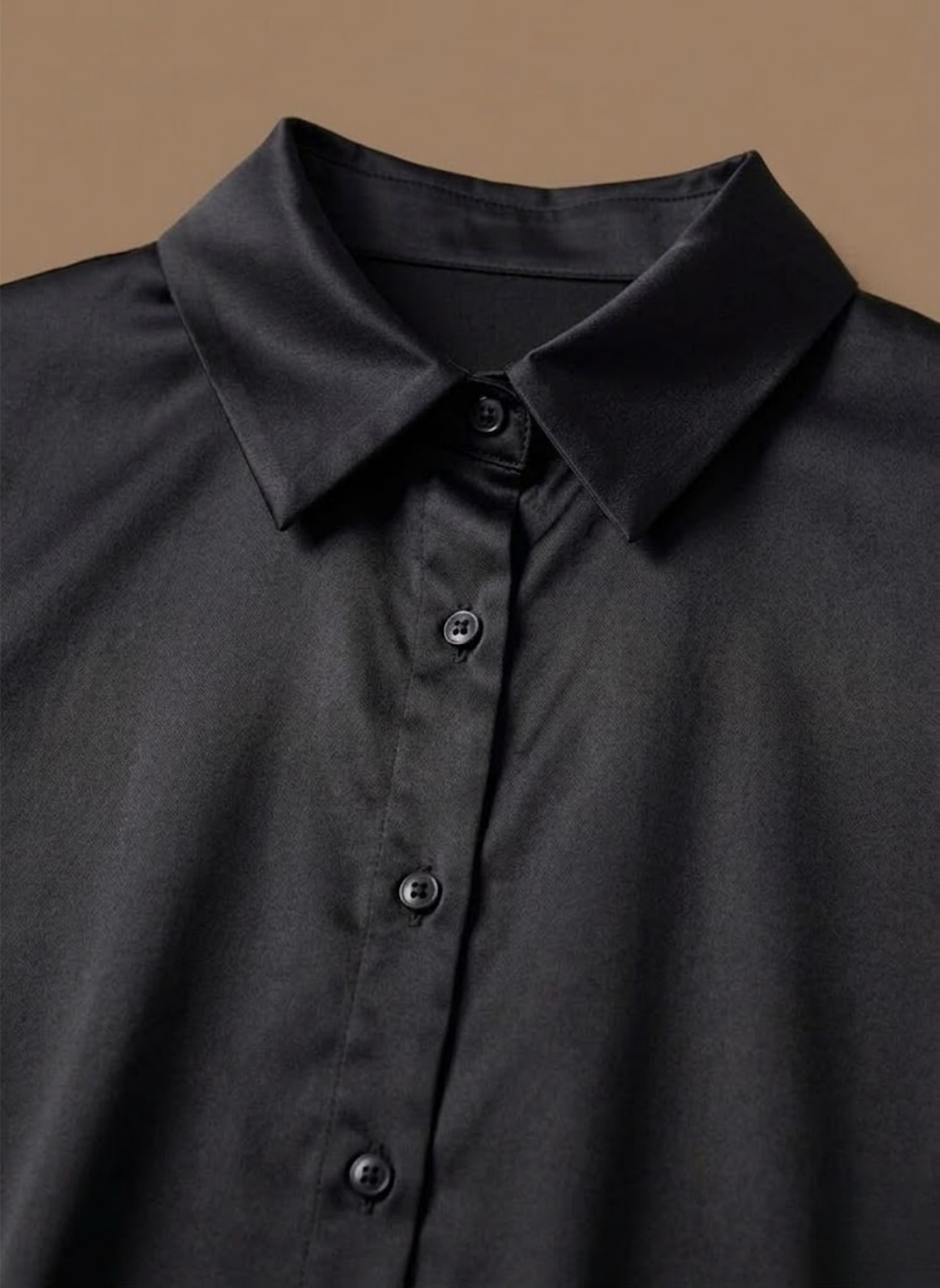 Areleon | Women’s Satin Button Shirt Long Sleeve Casual Elegant Blouse