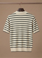 Areleon | Women’s Short Sleeve Knit Polo Sweater – Soft Cotton Summer Top