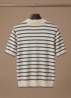 Areleon | Women’s Short Sleeve Knit Polo Sweater – Soft Cotton Summer Top