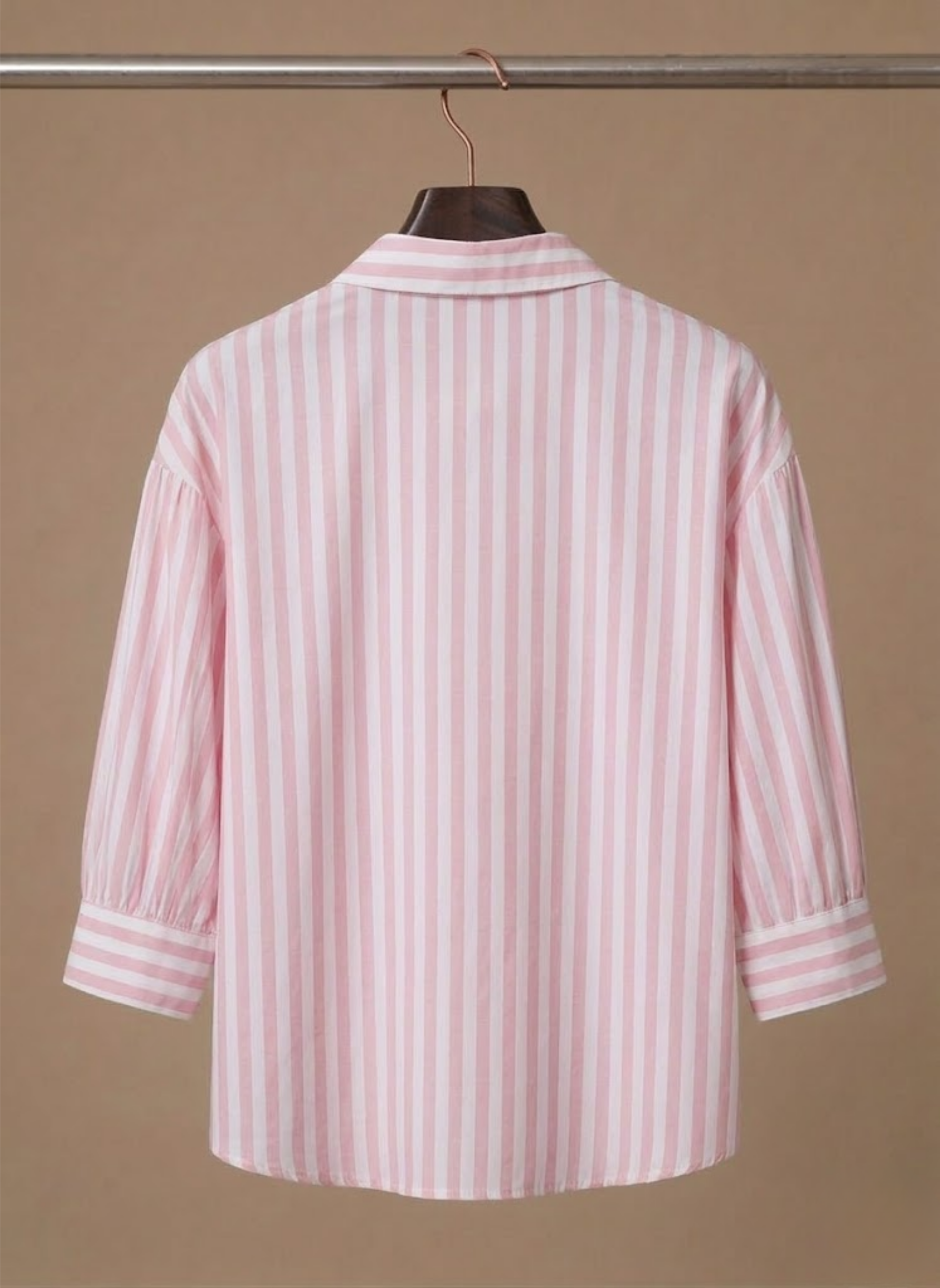 Areleon | Women’s Striped Casual Blouse – Classic Long Sleeve Shirt