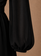 Areleon | Women’s Wrap Dress Long Sleeve Elegant Wedding Guest Dress