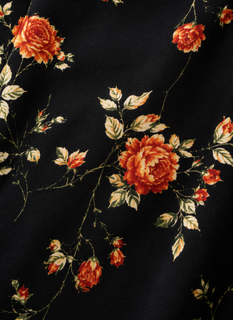 Areleon | Women’s Short Sleeve Floral Midi Dress with Button Front