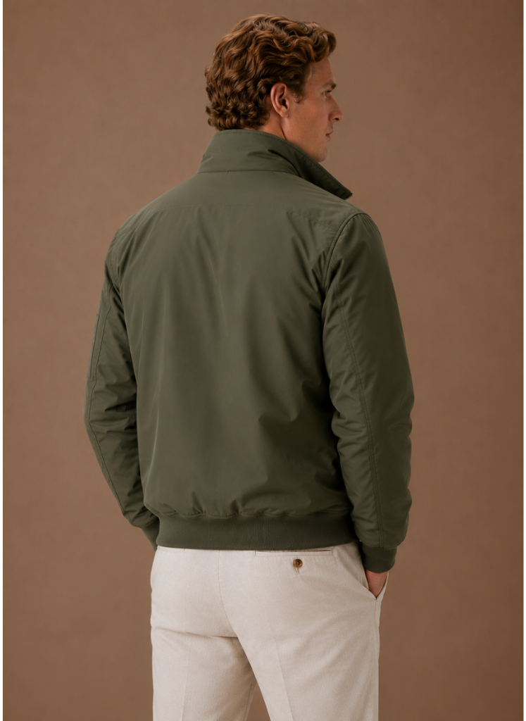 Men's Lightweight Bomber Jacket Casual Zip Jacket | Areleon
