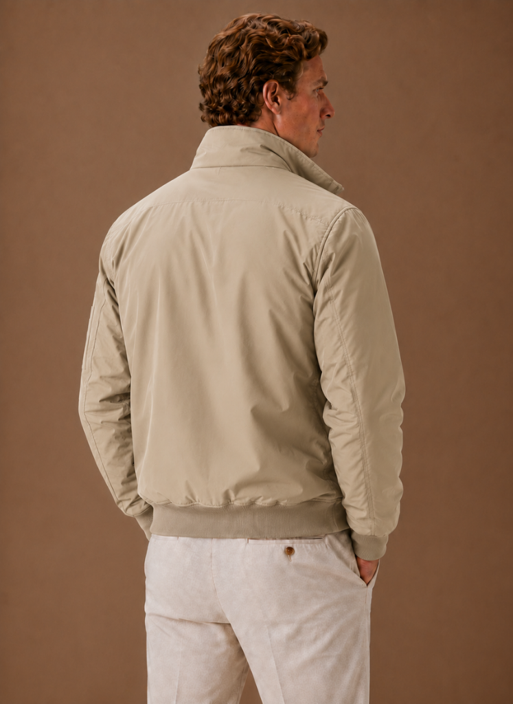Men's Lightweight Bomber Jacket Casual Zip Jacket | Areleon