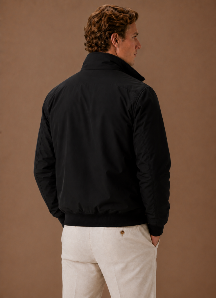 Men's Lightweight Bomber Jacket Casual Zip Jacket | Areleon