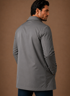Men's Classic Trench Coat Lightweight Water-Resistant Jacket | Areleon