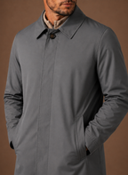 Men's Classic Trench Coat Lightweight Water-Resistant Jacket | Areleon