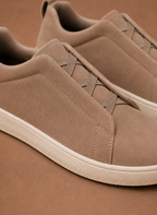 Areleon | Men’s Lightweight Suede Sneakers no lace for Casual Wear