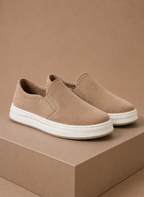 Men’s Suede Slip-On Sneakers – Casual Everyday Loafers | Areleon