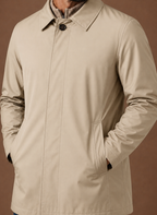 Men's Classic Trench Coat Lightweight Water-Resistant Jacket | Areleon