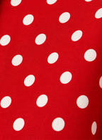 Women's Polka Dot Lightweight Jacket Casual Drawstring Coat | Areleon