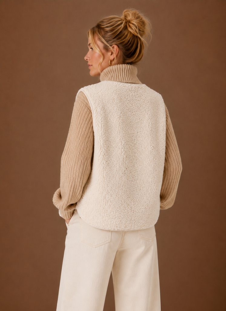 Women's Teddy Fleece Vest | Areleon