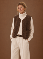 Women's Teddy Fleece Vest | Areleon