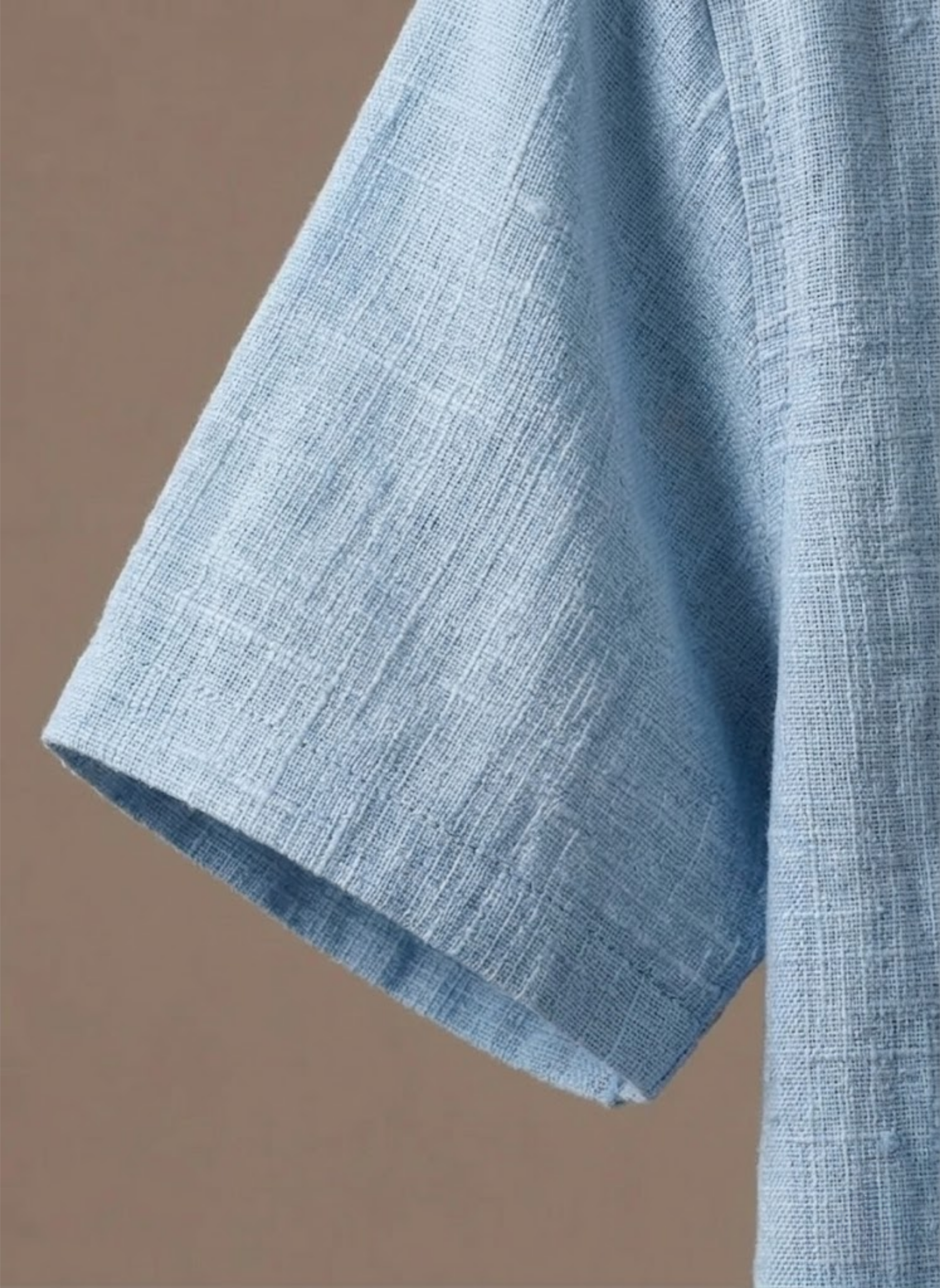 Areleon | Men’s Linen Beach Shirt Lightweight Breathable Summer Button Up