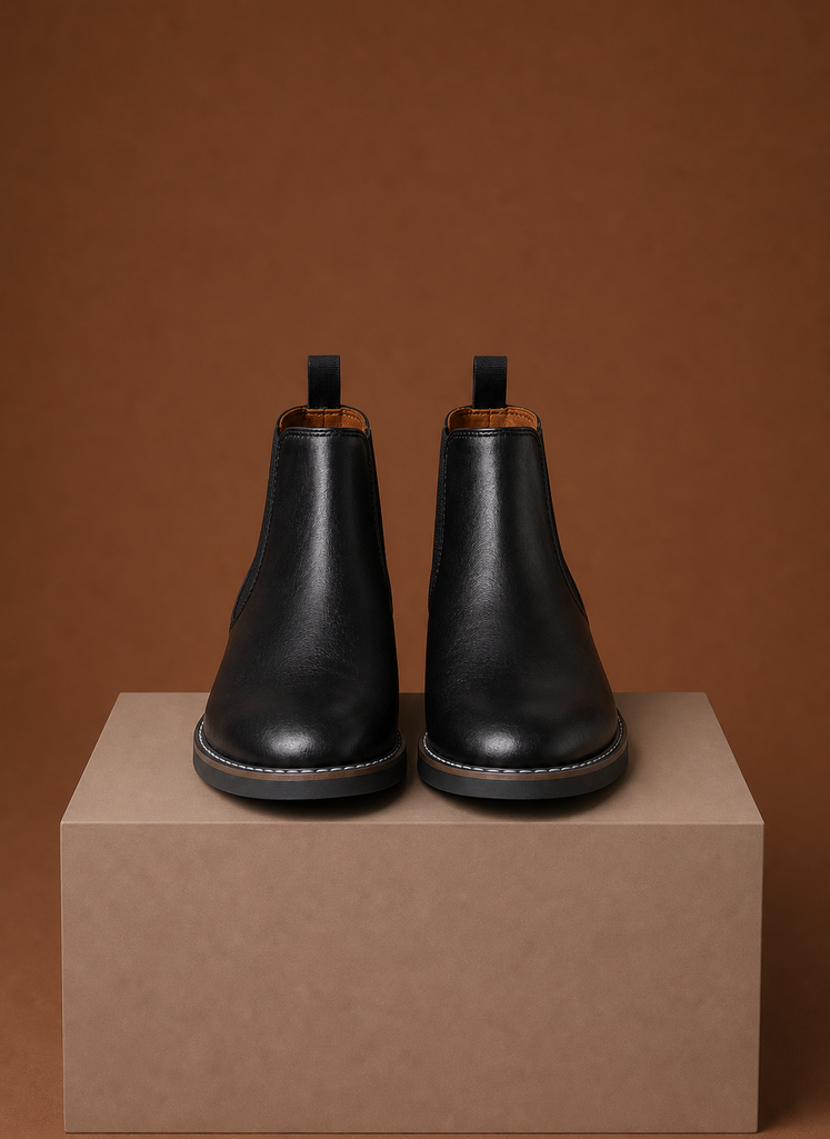 Men's Chelsea Ankle Boots back view