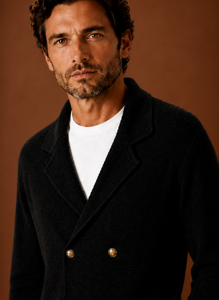 Men's Knit Cardigan Sweater | Areleon