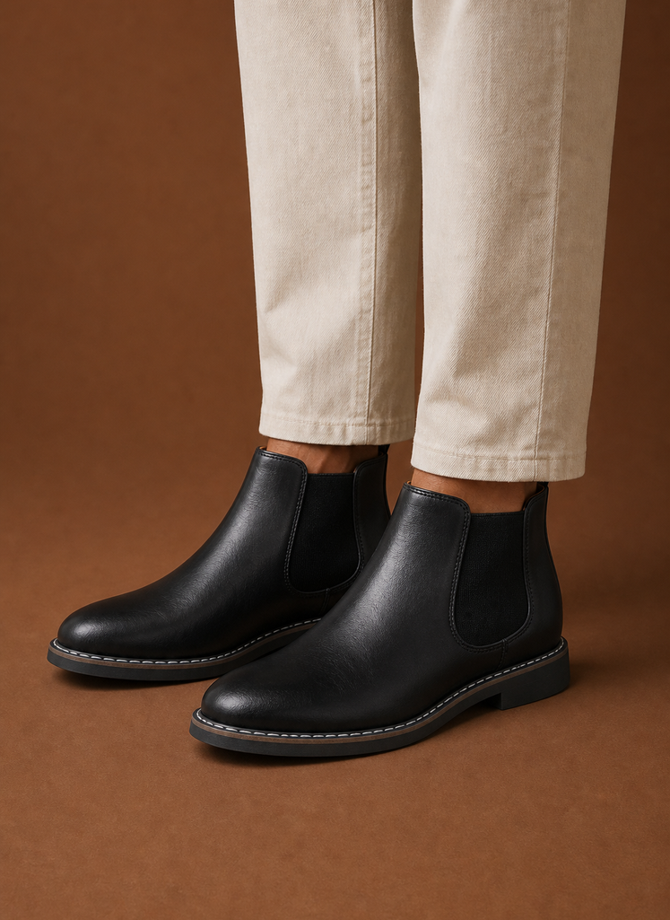 Men's Chelsea Ankle Boots closeup view