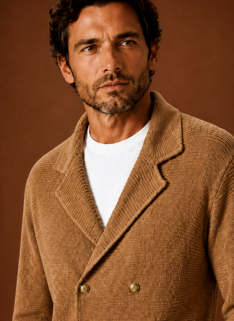 Men's Knit Cardigan Sweater | Areleon
