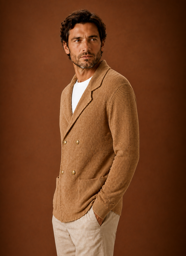 Men's Knit Cardigan Sweater | Areleon