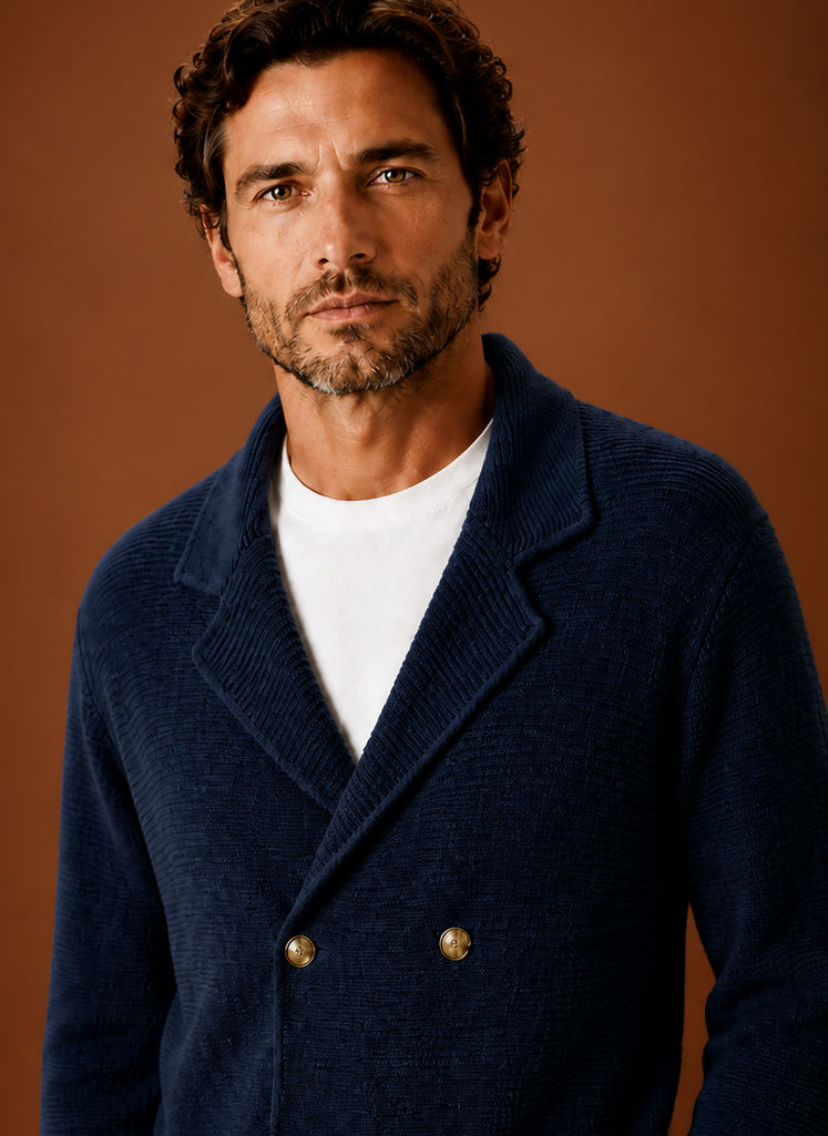 Men's Knit Cardigan Sweater | Areleon