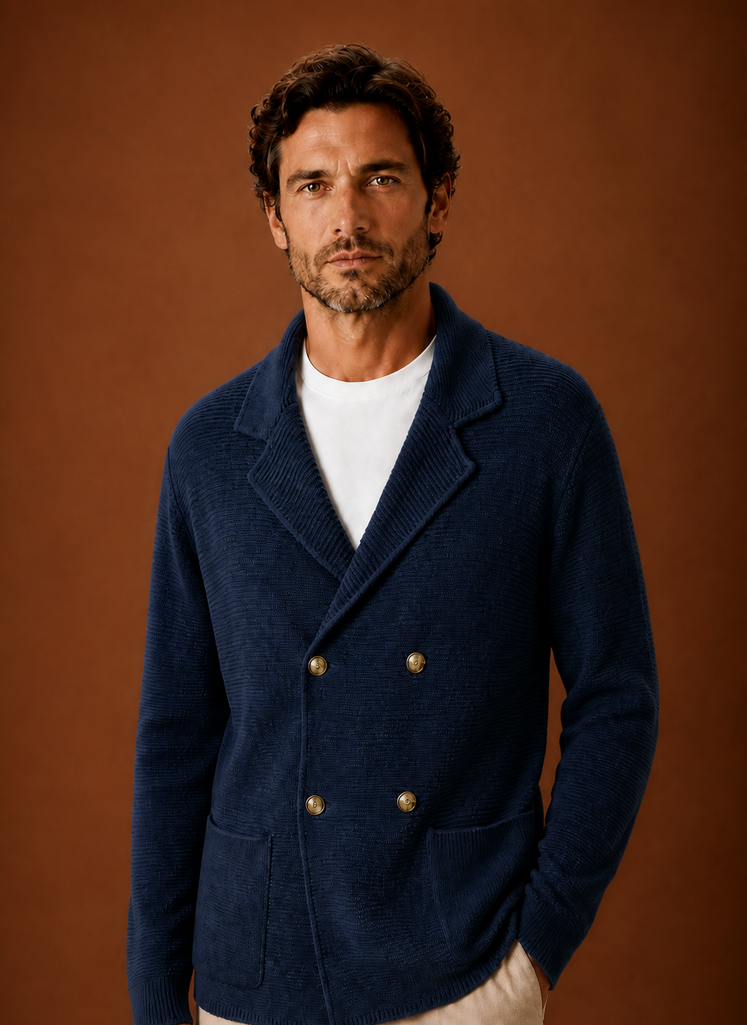Men's Knit Cardigan Sweater | Areleon