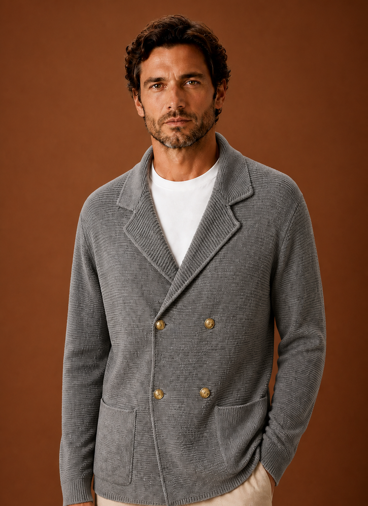 Men's Knit Cardigan Sweater | Areleon