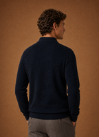 Men's Knit Cardigan - Button Front V-Neck Sweater Long Sleeve | Areleon