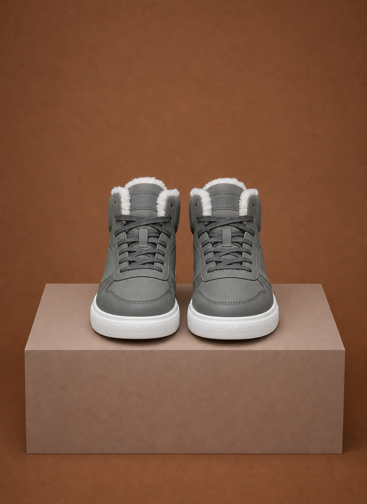 Men's Fleece Lined High Top Winter Sneakers | Areleon
