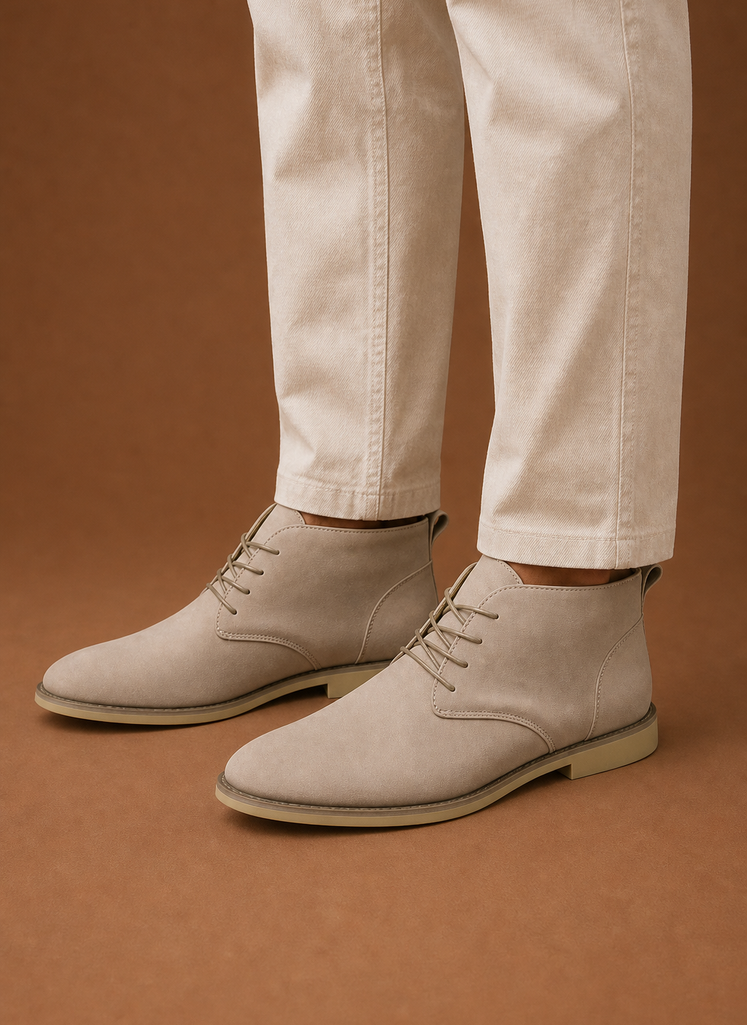Men's Lace Up Chukka Ankle Boots | Areleon